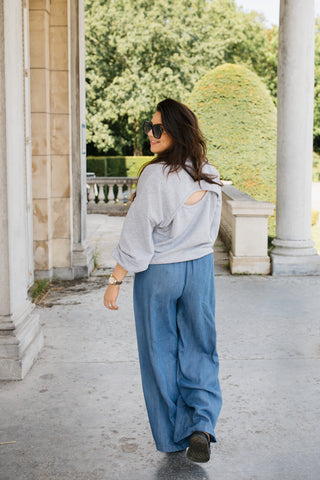 SPORTY JEANS TROUSERS