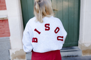 BILLIE SWEATER GREY 'BISOU’