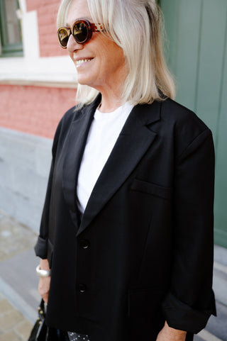 BECKY BLAZER BLACK