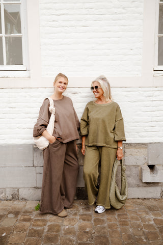 STELLA TROUSERS BROWN