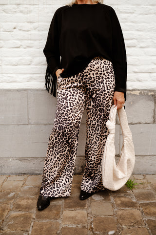 JONES TROUSERS LEOPARD