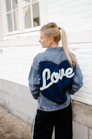 NOOR JEANS JACKET 'LOVE'