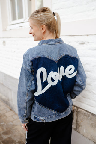 NOOR JEANS JACKET 'LOVE'