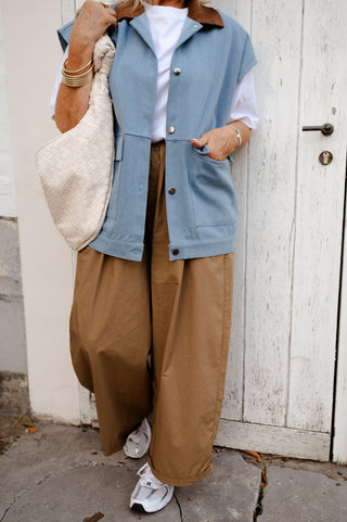 JULIE TROUSERS CAMEL