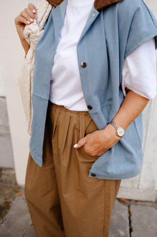 JULIE TROUSERS CAMEL