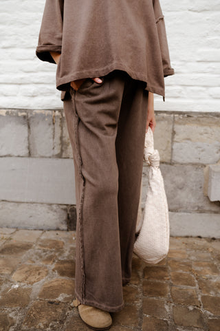 STELLA TROUSERS BROWN