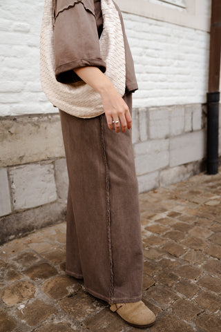 STELLA TROUSERS BROWN