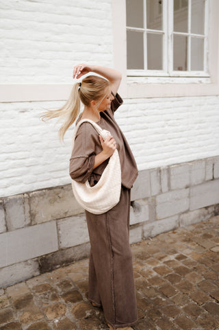 STELLA TROUSERS BROWN