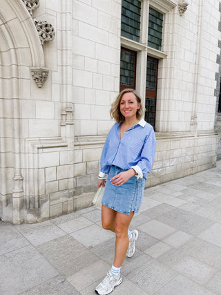 DAISY SHORT JEANS SKIRT