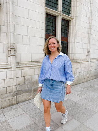 DAISY SHORT JEANS SKIRT