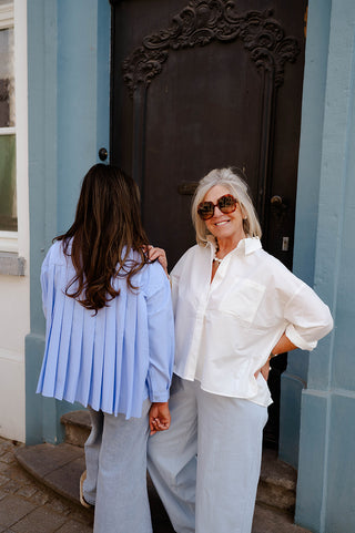 BONNIE BLOUSE BLUE