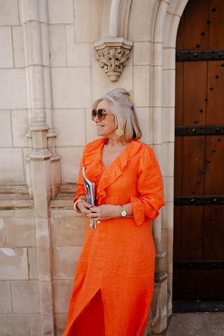 GRACE DRESS ORANGE