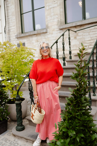 MILA KNIT RED