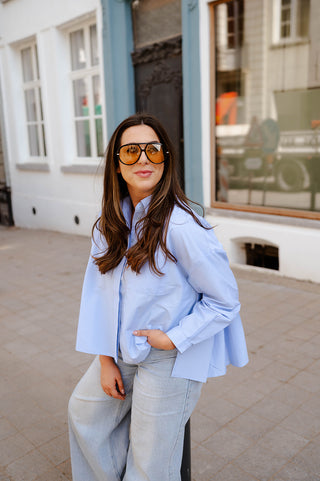BONNIE BLOUSE BLUE