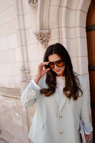 BECKY BLAZER MINTGREEN