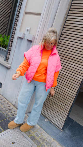 PIPER JACKET HOT PINK/ORANGE