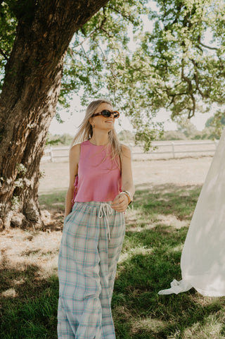 CLAIRE VICHY TROUSERS