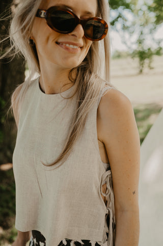 LILO TOP BEIGE