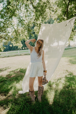 ROSE TOP WHITE