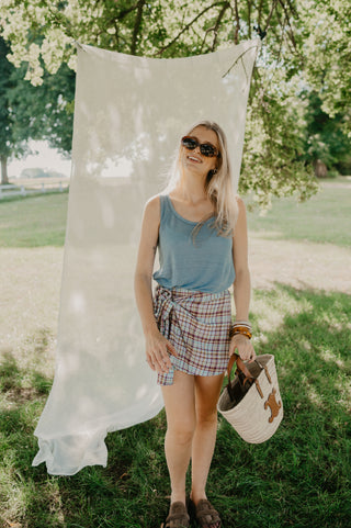 ROSE TOP BLUE