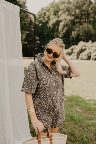JANE PLAYSUIT LEOPARD