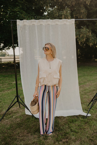 IVY CROCHET TROUSERS MULTI