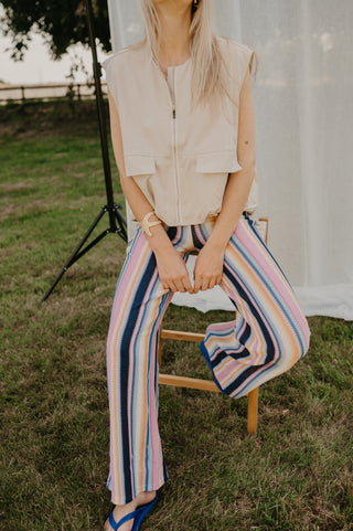 IVY CROCHET TROUSERS MULTI
