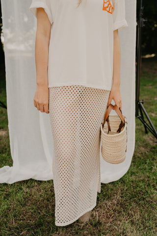 LOUISE MESH SKIRT