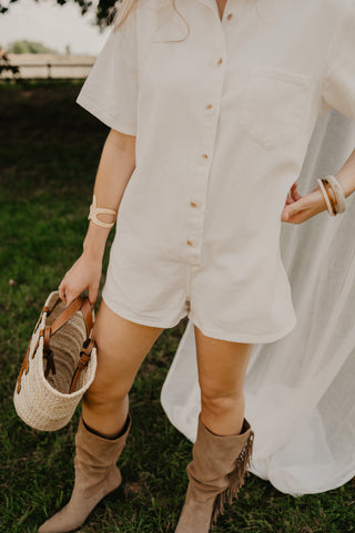 JANE PLAYSUIT WHITE