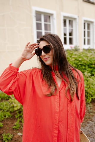 FARO LONG DRESS RED