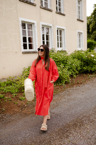 FARO LONG DRESS RED