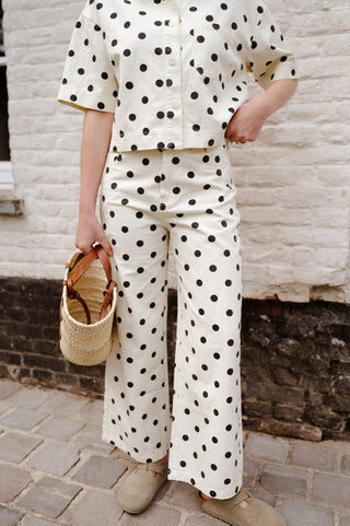MADRID TROUSERS POLKADOT