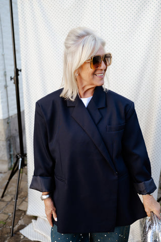 ELLIE BLAZER NAVY