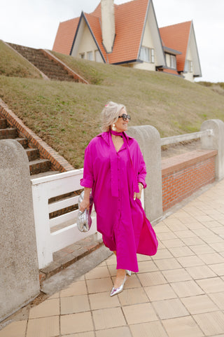 ALICANTE DRESS MAGENTA
