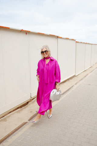 ALICANTE DRESS MAGENTA