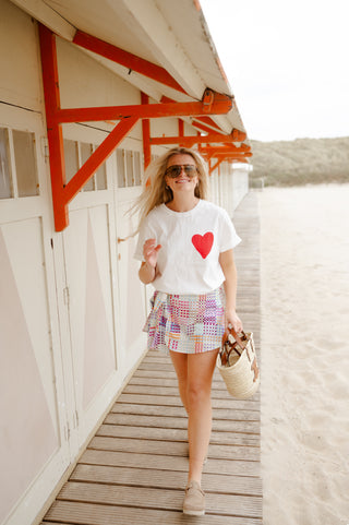 NAPELS VICHY SKORT