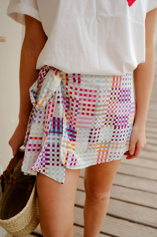 NAPELS VICHY SKORT