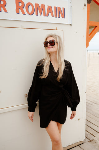 PALERMO DRESS BLACK