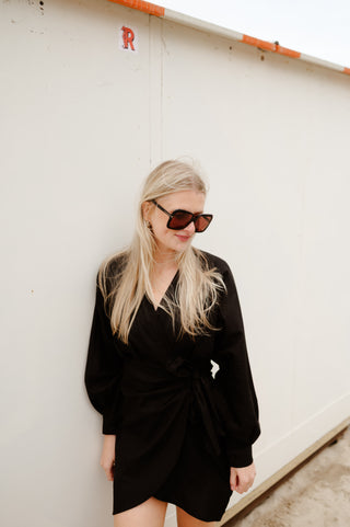 PALERMO DRESS BLACK