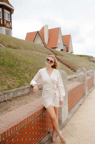 PALERMO DRESS BEIGE