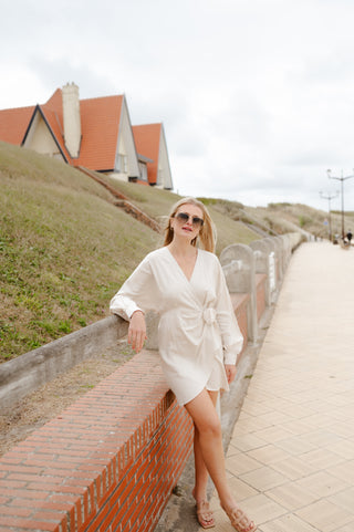 PALERMO DRESS BEIGE