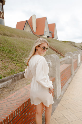 PALERMO DRESS BEIGE