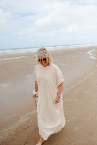 LAGOS DRESS ECRU