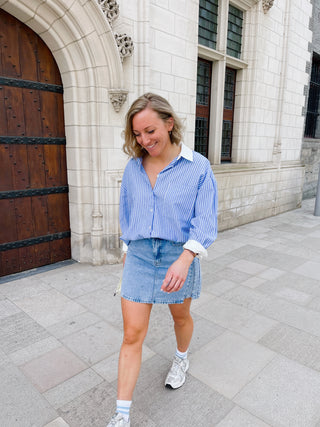 DAISY SHORT JEANS SKIRT