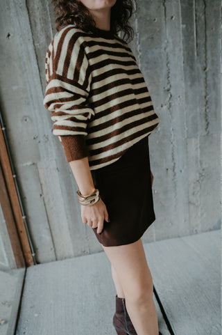 (PREORDER!) POPPY SKORT BROWN
