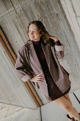 FENNA SKIRT BURGUNDY