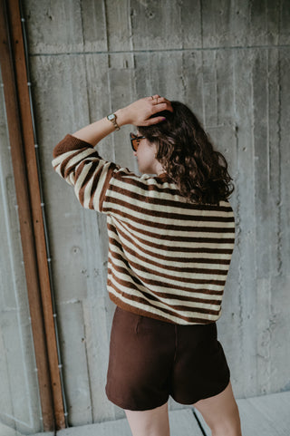(PREORDER!) POPPY SKORT BROWN