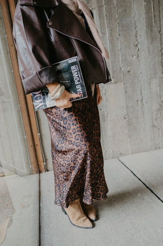 IRIS SKIRT LEOPARD