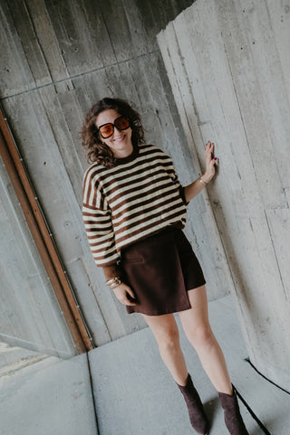 (PREORDER!) POPPY SKORT BROWN