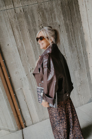 LEVI JACKET BROWN